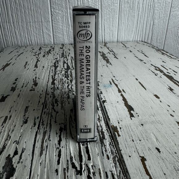 The Mamas & The Papas 20 Greatest Hits Vintage 1986 MFP Cassette Tape Folk Rock - Picture 5 of 6